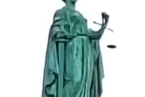 Symbolbild, unscharfe Justicia